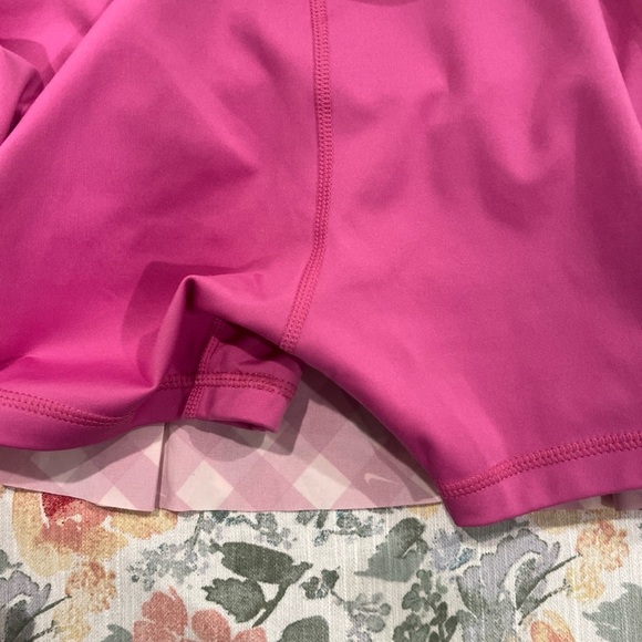 Nike Pink Plaid Mini Skirt - Picture 8 of 8